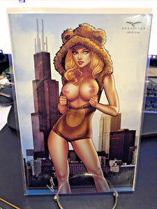 Grimm Fairy Tales Robyn Hood Outlaw #2 1/100 NUDE C2E2 ELIAS CHATZ Exclusive NM+