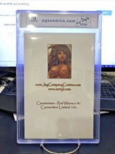 Load image into Gallery viewer, CAVEWOMAN RED MENACE #1 1/100 EBAS JAY CO EXCLUSIVE PGX 9.8 NM+ SUPER RARE VAR