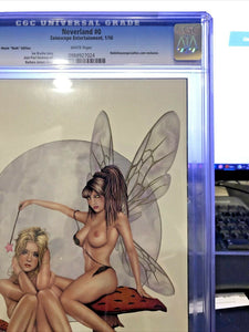 Grimm Fairy Tales Neverland #0 1/250 CGC 9.8 Noble House Nude Naughty Edition NM
