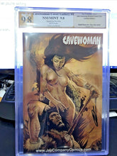 Load image into Gallery viewer, CAVEWOMAN COVER GALLERY #4 1/100 PGX 9.8 JAY CO NUDE KEU CHA SIGNED EXCLUSIVE NM