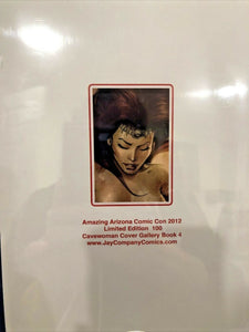 CAVEWOMAN COVER GALLERY #4 1/100 PGX 9.8 JAY CO NUDE KEU CHA SIGNED EXCLUSIVE NM
