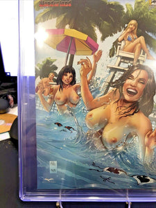 Grimm Fairy Tales Wonderland #12 1/100 CGC 9.8 SDCC Anthony Spay Nude Exclusive