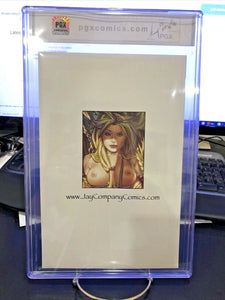 Grimm Fairy Tales #19 1/100 EBAS SIGNED Jay Co Nude Naughty Exclusive PGX 9.6 NM