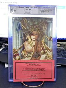 Grimm Fairy Tales #19 1/100 EBAS SIGNED Jay Co Nude Naughty Exclusive PGX 9.6 NM